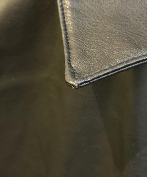 Snidel（スナイデル）Snidel (スナイデル) フェイクレザージャケット ブラック サイズ:FREEの古着・服飾アイテム