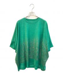 TRUNK HIROKO KOSHINO（トランク ヒロコ コシノ）の古着「Tシャツ　RSKJC-30330」｜グリーン