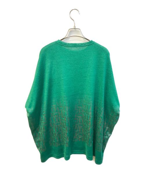 TRUNK HIROKO KOSHINO（トランク ヒロコ コシノ）TRUNK HIROKO KOSHINO (トランク ヒロコ コシノ) Tシャツ　RSKJC-30330 グリーン サイズ:38 未使用品の古着・服飾アイテム