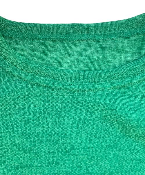 TRUNK HIROKO KOSHINO（トランク ヒロコ コシノ）TRUNK HIROKO KOSHINO (トランク ヒロコ コシノ) Tシャツ　RSKJC-30330 グリーン サイズ:38 未使用品の古着・服飾アイテム