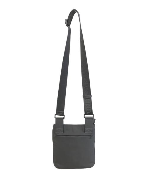 EMPORIO ARMANI（エンポリオ アルマーニ）EMPORIO ARMANI (エンポリオ アルマーニ) ショルダーバッグ ブラックの古着・服飾アイテム