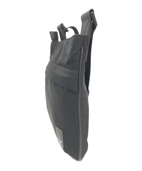 EMPORIO ARMANI（エンポリオ アルマーニ）EMPORIO ARMANI (エンポリオ アルマーニ) ショルダーバッグ ブラックの古着・服飾アイテム