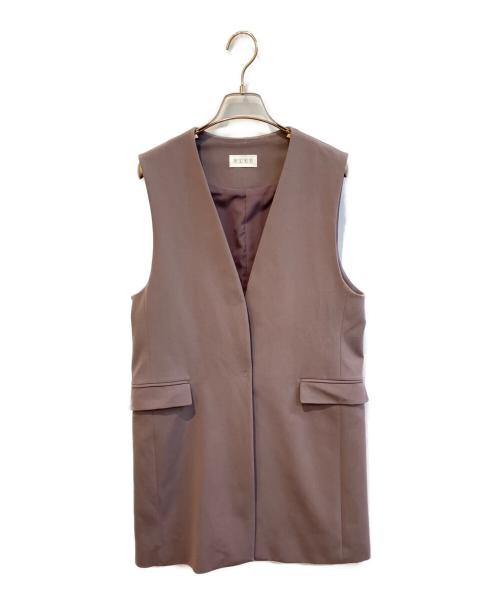 PLST（プラステ）PLST (プラステ) マルチストレッチ ミドルジレ　12-3202005 パープル サイズ:Mの古着・服飾アイテム