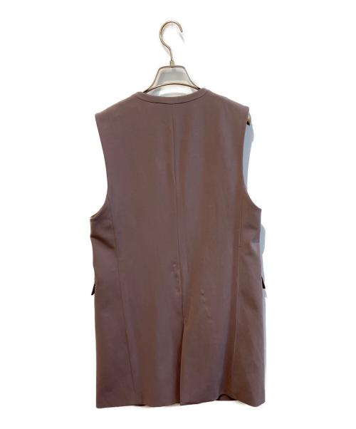 PLST（プラステ）PLST (プラステ) マルチストレッチ ミドルジレ　12-3202005 パープル サイズ:Mの古着・服飾アイテム