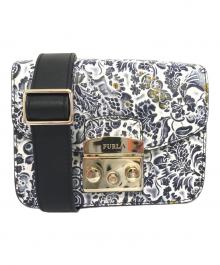FURLA（フルラ）の古着「メトロポリスクロスボディーショルダーバッグ」｜ブルー