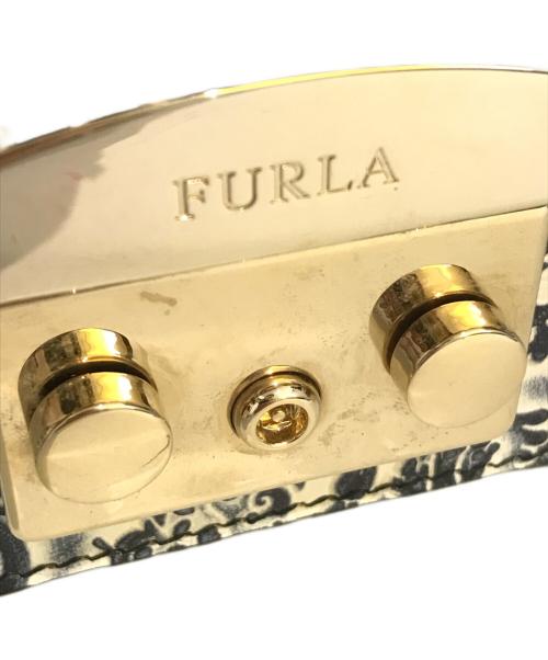 FURLA（フルラ）FURLA (フルラ) メトロポリスクロスボディーショルダーバッグ ブルーの古着・服飾アイテム