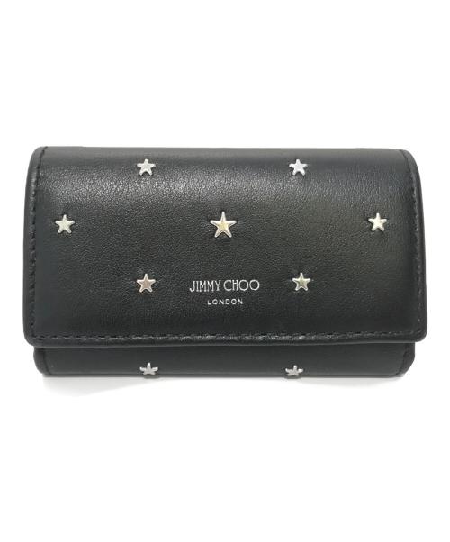 JIMMY CHOO（ジミーチュウ）JIMMY CHOO (ジミーチュウ) 6連キーケース ブラックの古着・服飾アイテム