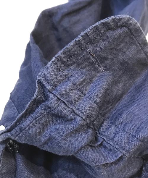 POLO RALPH LAUREN（ポロ・ラルフローレン）POLO RALPH LAUREN (ポロ・ラルフローレン) リネンシャツ ネイビーの古着・服飾アイテム