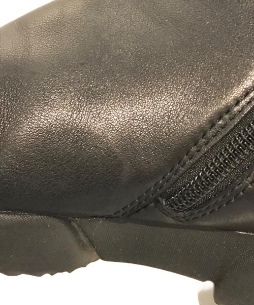 fitfit（フィットフィット）fitfit (フィットフィット) ソフトレザーミドルブーツ　85679-090 ブラック サイズ:23.5の古着・服飾アイテム