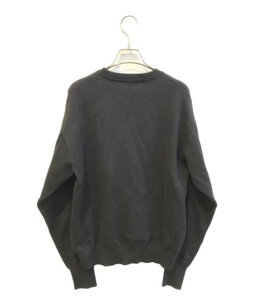 CABAN（キャバン）CABaN (キャバン) コットンカシミヤ フラワージャカードプルオーバー　59-02-41-02002 ブラック サイズ:Sの古着・服飾アイテム