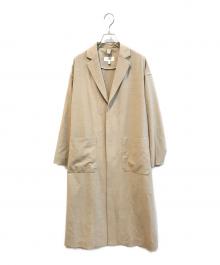 HYKE（ハイク）の古着「STRETCH TROPICAL SHOP COAT　211-17284 022」｜ベージュ