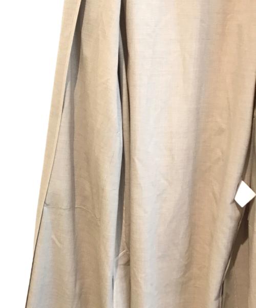 HYKE（ハイク）HYKE (ハイク) STRETCH TROPICAL SHOP COAT　211-17284 022 ベージュ サイズ:1の古着・服飾アイテム