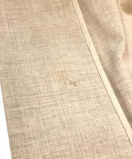 HYKE（ハイク）HYKE (ハイク) STRETCH TROPICAL SHOP COAT　211-17284 022 ベージュ サイズ:1の古着・服飾アイテム