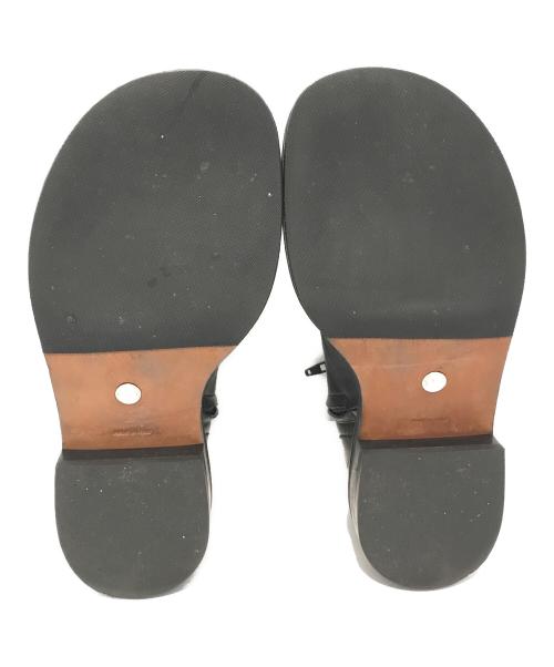 PROENZA SCHOULER（プロエンザ スクーラー）Proenza Schouler (プロエンザ スクーラー) サイドジップブーツ ブラック サイズ:37の古着・服飾アイテム