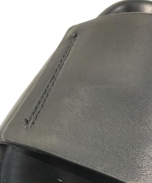 TODAYFUL（トゥデイフル）TODAYFUL (トゥデイフル) レザースライドサンダル ブラック サイズ:表記無しの古着・服飾アイテム