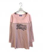 BURBERRY BLUE LABELバーバリー ブルー レーベル）の古着「ワンピース　E1P06-155-10」｜ピンク