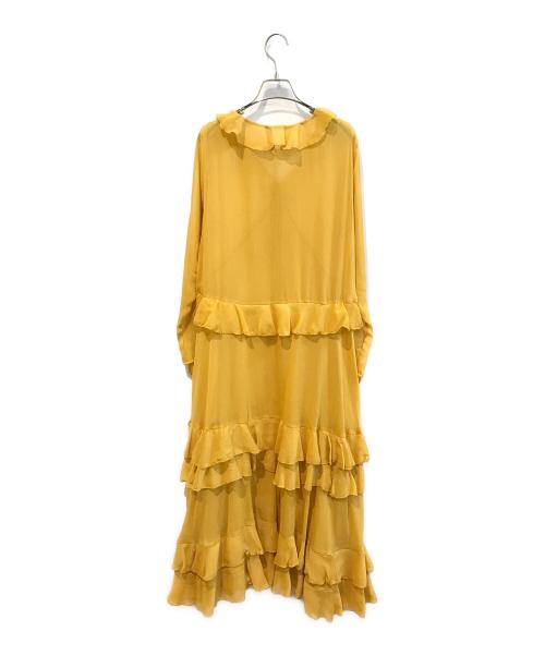 Lily Brown（リリーブラウン）Lily Brown (リリーブラウン) フリルワンピース　LWFO245026 イエロー サイズ:1の古着・服飾アイテム