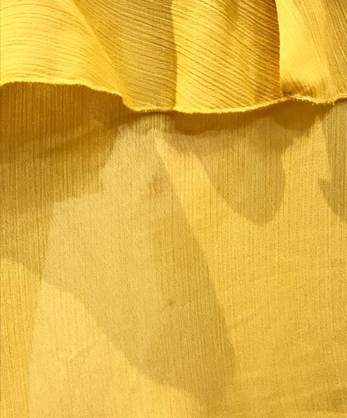 Lily Brown（リリーブラウン）Lily Brown (リリーブラウン) フリルワンピース　LWFO245026 イエロー サイズ:1の古着・服飾アイテム