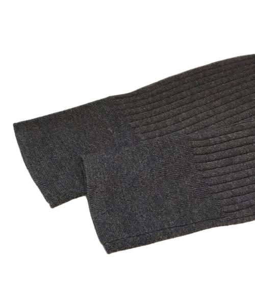 IENA（イエナ）IENA (イエナ) EXメリノリブポロ襟カーディガン　25080900716040 グレー サイズ:表記無しの古着・服飾アイテム