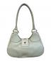 PRADA (プラダ) レザーハンドバッグ スカイブルー：42000円