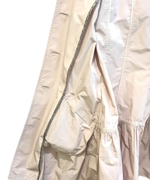 BURBERRY BLUE LABEL（バーバリー ブルー レーベル）BURBERRY BLUE LABEL (バーバリー ブルー レーベル) トレンチコート ピンク サイズ:36の古着・服飾アイテム