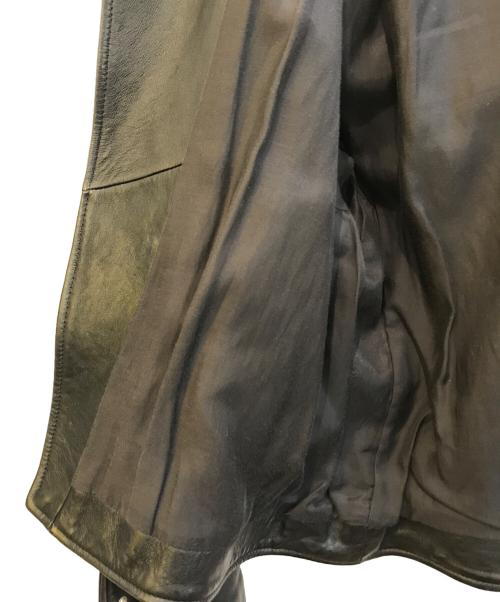 beautiful people（ビューティフルピープル）beautiful people (ビューティフルピープル) ヴィンテージレザーライダースジャケット 1745402411 ブラック サイズ:160の古着・服飾アイテム