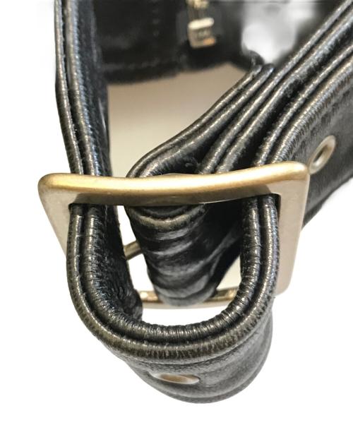 beautiful people（ビューティフルピープル）beautiful people (ビューティフルピープル) ヴィンテージレザーライダースジャケット 1745402411 ブラック サイズ:160の古着・服飾アイテム