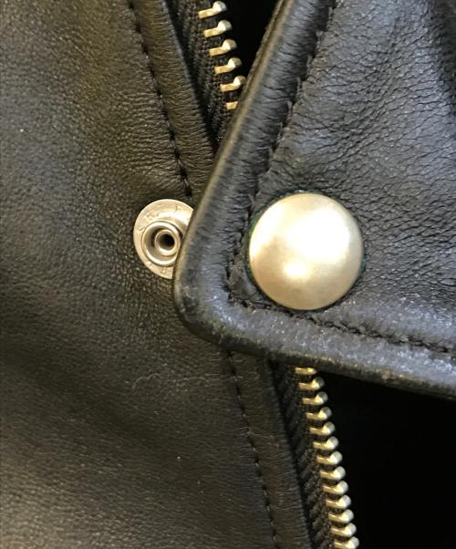 beautiful people（ビューティフルピープル）beautiful people (ビューティフルピープル) ヴィンテージレザーライダースジャケット 1745402411 ブラック サイズ:160の古着・服飾アイテム