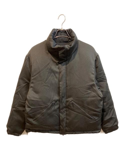 WYM LIDNM（ウィム バイ リドム）WYM LIDNM (ウィム バイ リドム) REVERSIBLE WOOLY DOWN JACKET　WYjk1220 ブラック サイズ:Mの古着・服飾アイテム
