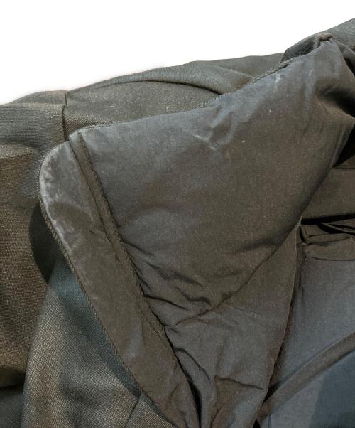 WYM LIDNM（ウィム バイ リドム）WYM LIDNM (ウィム バイ リドム) REVERSIBLE WOOLY DOWN JACKET　WYjk1220 ブラック サイズ:Mの古着・服飾アイテム