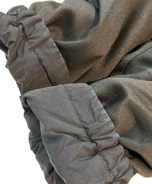 WYM LIDNM（ウィム バイ リドム）WYM LIDNM (ウィム バイ リドム) REVERSIBLE WOOLY DOWN JACKET　WYjk1220 ブラック サイズ:Mの古着・服飾アイテム