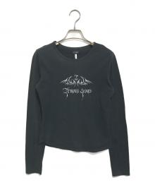 ARMANI JEANS（アルマーニジーンズ）の古着「カットソー」｜ブラック