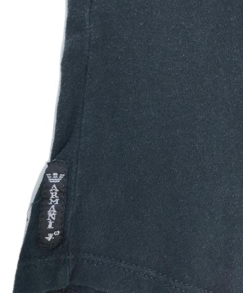 ARMANI JEANS（アルマーニジーンズ）ARMANI JEANS (アルマーニジーンズ) カットソー ブラック サイズ:Sの古着・服飾アイテム