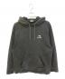 BALENCIAGA（バレンシアガ）の古着「ミディアムフィットスポーティB プルオーバーパーカー　600583 TLVA1」｜ブラック