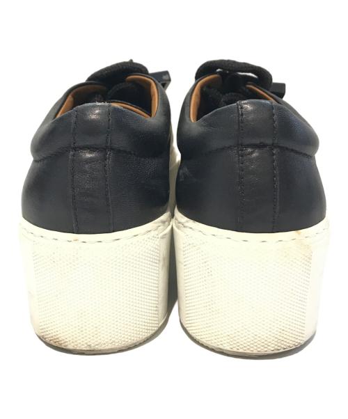 Acne studios（アクネ ストゥディオズ）ACNE STUDIOS (アクネ ストゥディオズ) フェイススニーカー　176 ブラック サイズ:36の古着・服飾アイテム