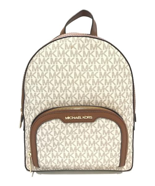 MICHAEL KORS（マイケル・コース）MICHAEL KORS (マイケル・コース) リュック　35S2G8TB2B ベージュの古着・服飾アイテム