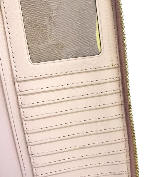 MICHAEL KORS（マイケル・コース）MICHAEL KORS (マイケル・コース) ラウンドファスナー財布　35F2GTVE7V ピンクの古着・服飾アイテム