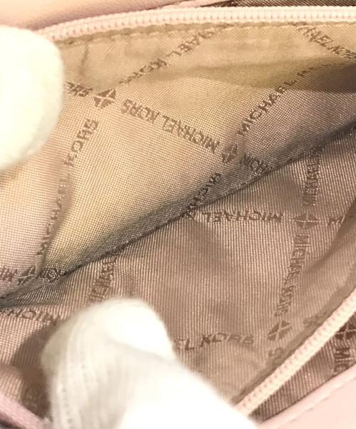 MICHAEL KORS（マイケル・コース）MICHAEL KORS (マイケル・コース) ラウンドファスナー財布　35F2GTVE7V ピンクの古着・服飾アイテム