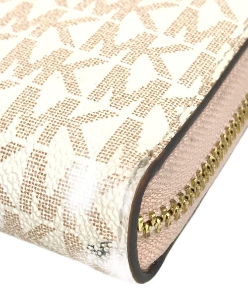 MICHAEL KORS（マイケル・コース）MICHAEL KORS (マイケル・コース) ラウンドファスナー財布　35F2GTVE7V ピンクの古着・服飾アイテム