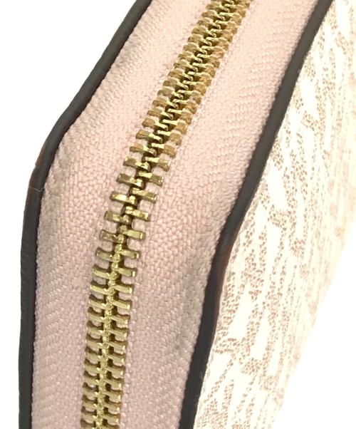 MICHAEL KORS（マイケル・コース）MICHAEL KORS (マイケル・コース) ラウンドファスナー財布　35F2GTVE7V ピンクの古着・服飾アイテム