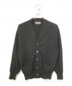 COMME des GARCONS HOMMEコムデギャルソン オム）の古着「ナイロン混ウールカーディガン　HN-040200」｜ブラック