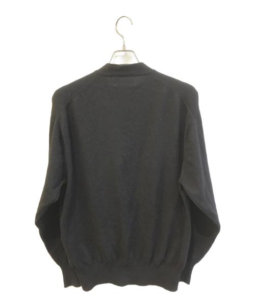 COMME des GARCONS HOMME（コムデギャルソン オム）COMME des GARCONS HOMME (コムデギャルソン オム) ナイロン混ウールカーディガン　HN-040200 ブラック サイズ:表記無しの古着・服飾アイテム