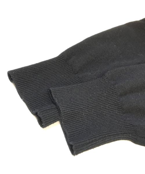 COMME des GARCONS HOMME（コムデギャルソン オム）COMME des GARCONS HOMME (コムデギャルソン オム) ナイロン混ウールカーディガン　HN-040200 ブラック サイズ:表記無しの古着・服飾アイテム