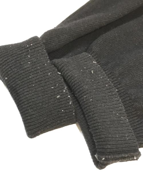COMME des GARCONS HOMME（コムデギャルソン オム）COMME des GARCONS HOMME (コムデギャルソン オム) ナイロン混ウールカーディガン　HN-040200 ブラック サイズ:表記無しの古着・服飾アイテム