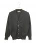 COMME des GARCONS HOMME（コムデギャルソン オム）の古着「ナイロン混ウールカーディガン　HN-040200」｜ブラック
