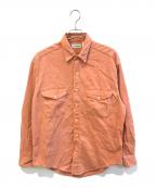 L.L.Beanエルエルビーン）の古着「コーデュロイシャツ」｜オレンジ