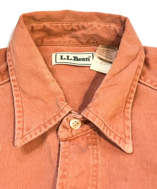 L.L.Bean（エルエルビーン）L.L.Bean (エルエルビーン) コーデュロイシャツ オレンジ サイズ:Ｍの古着・服飾アイテム
