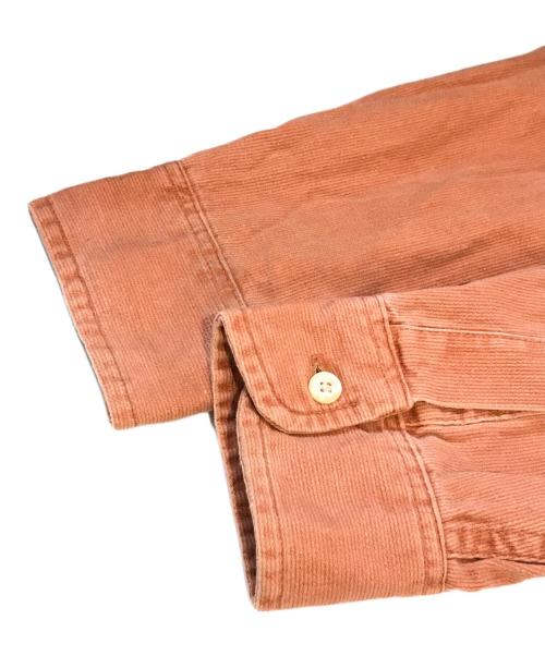 L.L.Bean（エルエルビーン）L.L.Bean (エルエルビーン) コーデュロイシャツ オレンジ サイズ:Ｍの古着・服飾アイテム