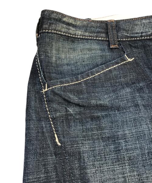 MARITHE+FRANCOIS GIRBAUD（マリテフランソワジルボー）MARITHE+FRANCOIS GIRBAUD (マリテフランソワジルボー) デニムパンツ インディゴ サイズ:Lの古着・服飾アイテム