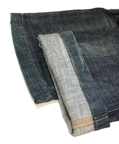 MARITHE+FRANCOIS GIRBAUD（マリテフランソワジルボー）MARITHE+FRANCOIS GIRBAUD (マリテフランソワジルボー) デニムパンツ インディゴ サイズ:Lの古着・服飾アイテム